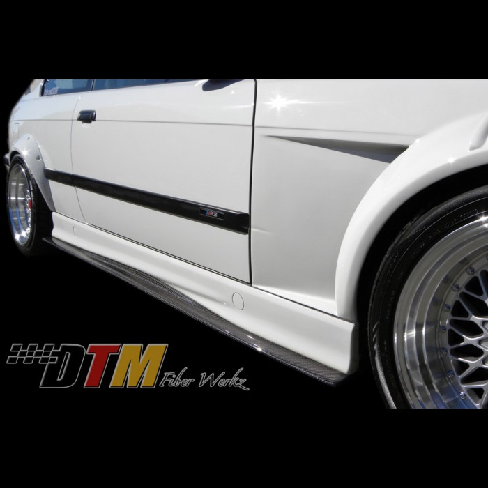 BMW E36 M3 GTR-S Side Skirt Diffuser Extensions.