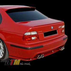 BMW E39 M5 HM Style Rear Bumper Lower Diffuser