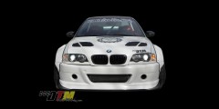 BMW E46 M3 GTR-S Style Front Bumper With Diffuser